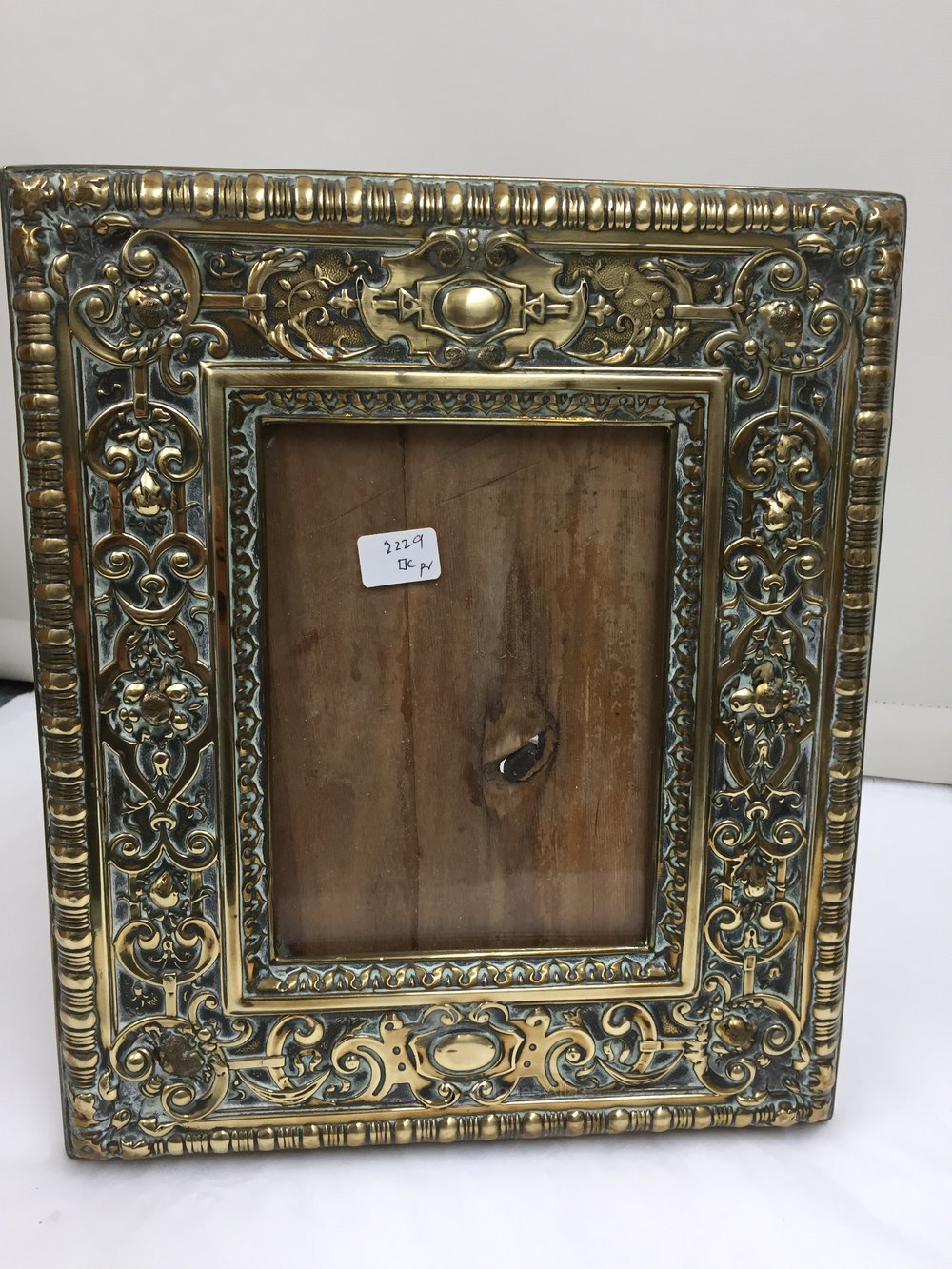 Antiques Atlas 2 Antique Brass Photograph Frames Circa 1895