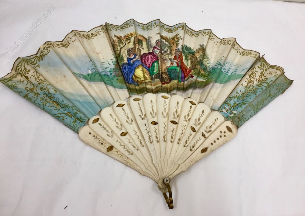 Antiques Atlas A Hand Held Fan Circa 1820