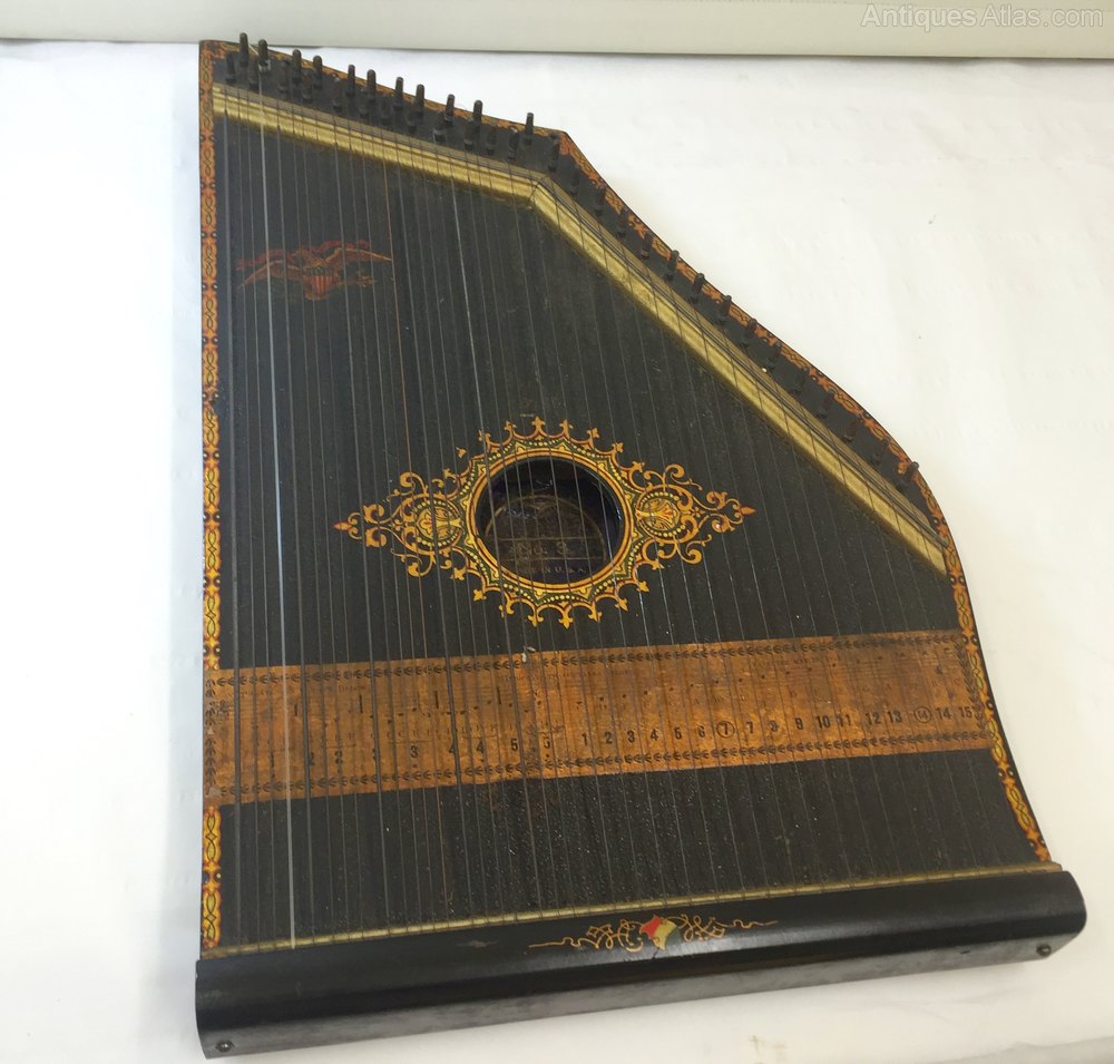 Antiques Atlas Antique American Zither Circa 1900