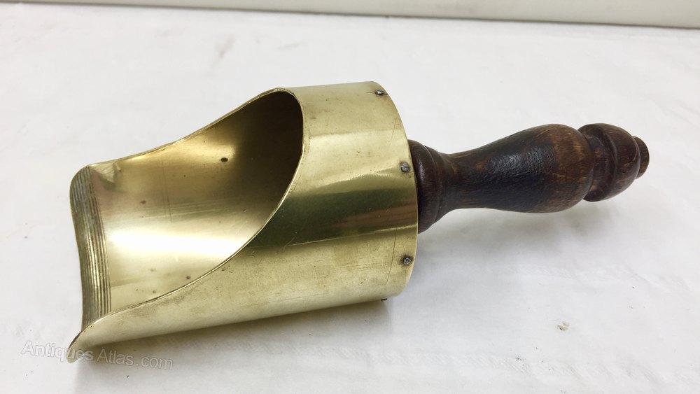 Antiques Atlas Antique Brass Coffee Bean Shovel Scoop