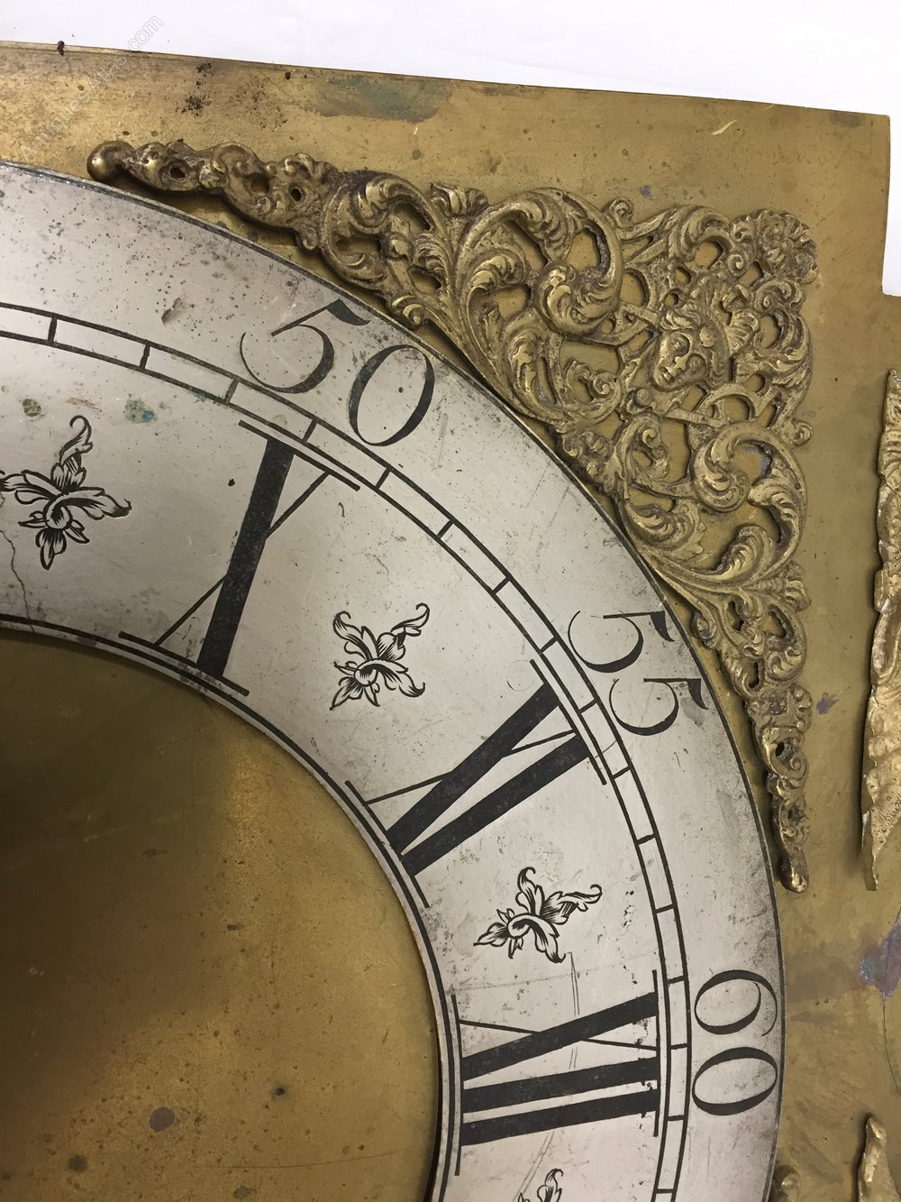 Antiques Atlas Antique Brass Longcase Clock Arch Dial Circa 1770