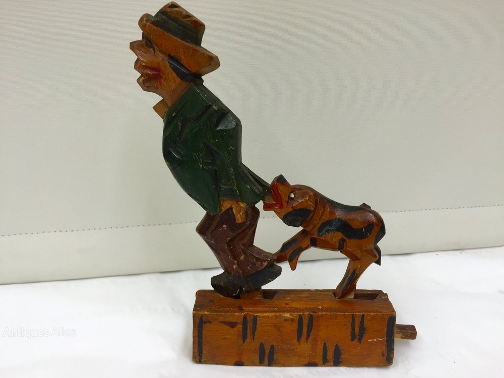 Antiques Atlas Antique Carved Wood Toy Figure Circa 1890