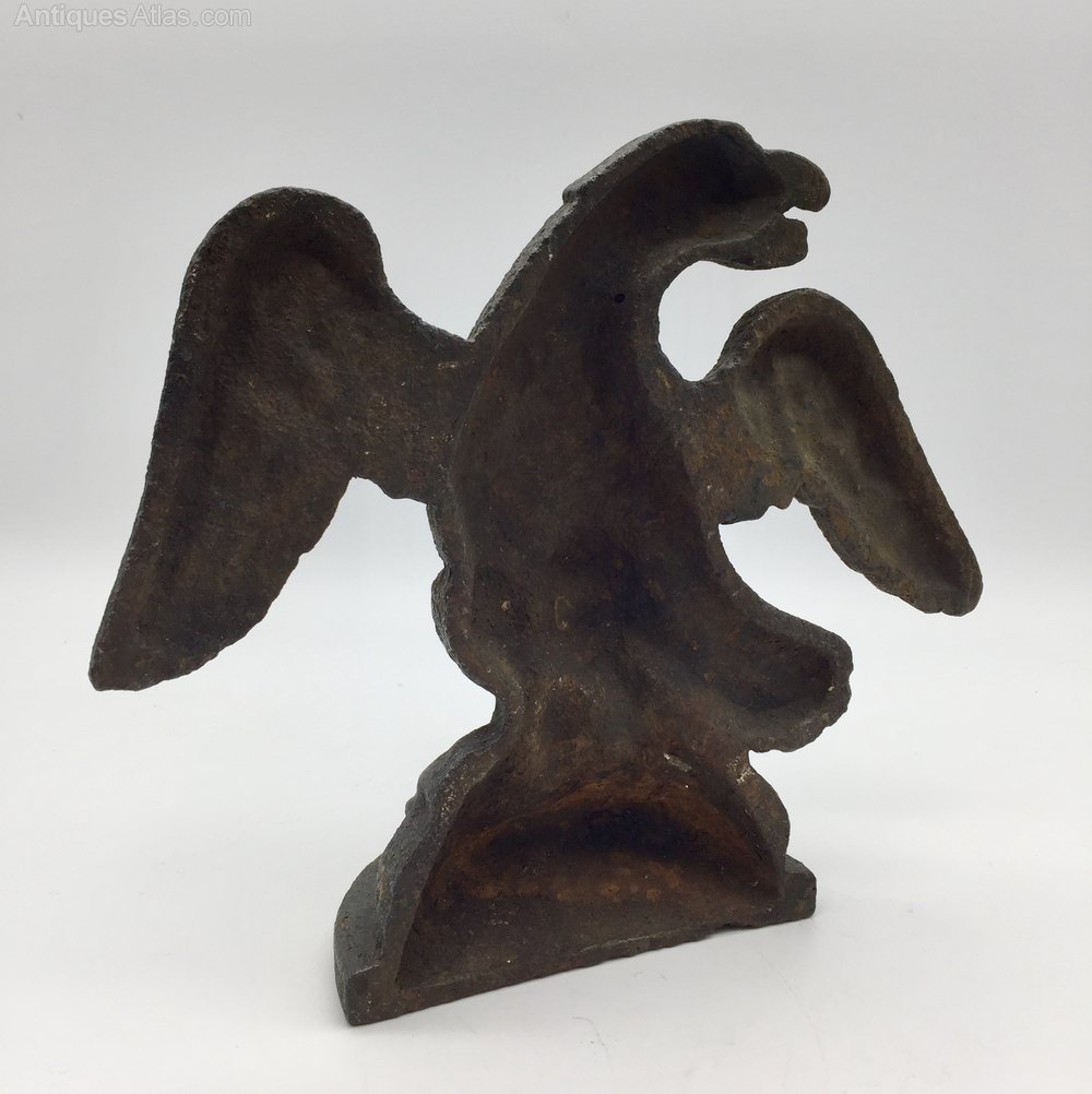 Antiques Atlas Antique Cast Iron Eagle Door Stop Circa 1875