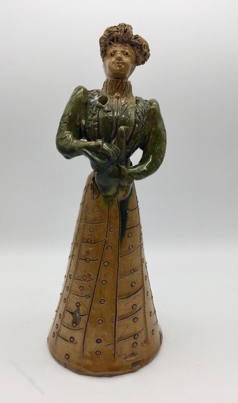 Antiques Atlas Antique Ceramic Figural Hat Pin Holder