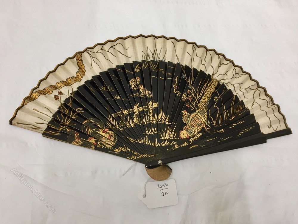 Antiques Atlas Antique Chinese Hand Held Fan Circa 1900