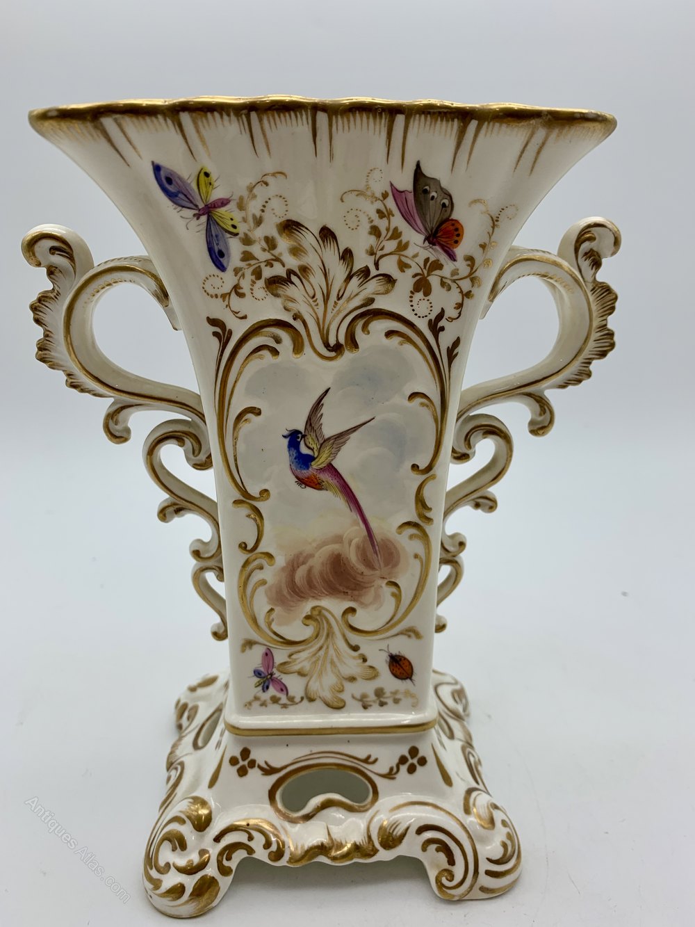 Antiques Atlas Antique English Porcelain Vase Circa 1830