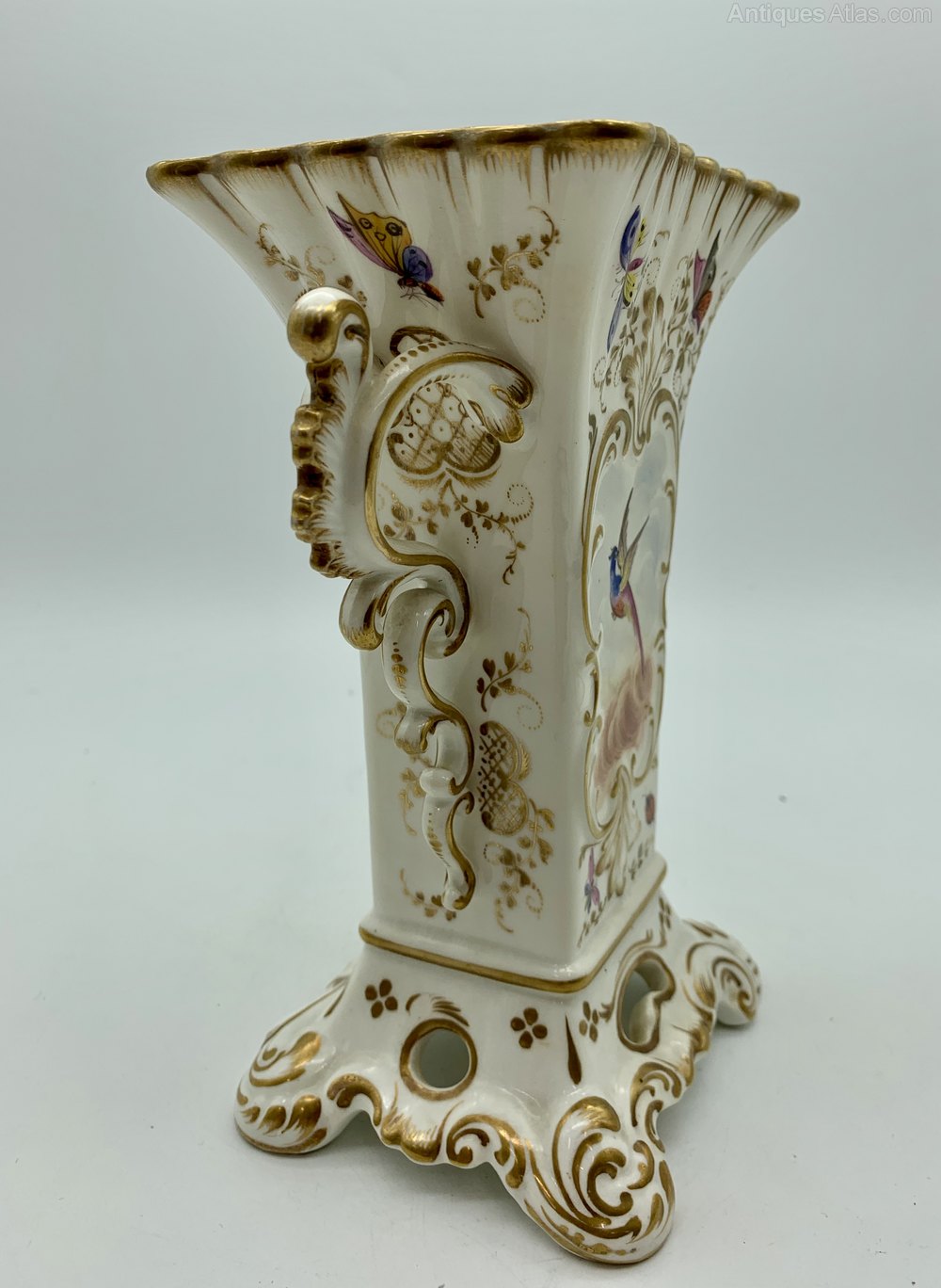 Antiques Atlas Antique English Porcelain Vase Circa 1830