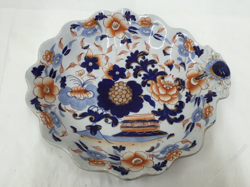 Antiques Atlas Antique Ironstone Pottery Dish Circa 1835
