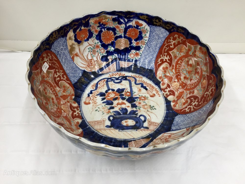 Antiques Atlas Antique Japanese Oriental Imari Porcelain Bowl
