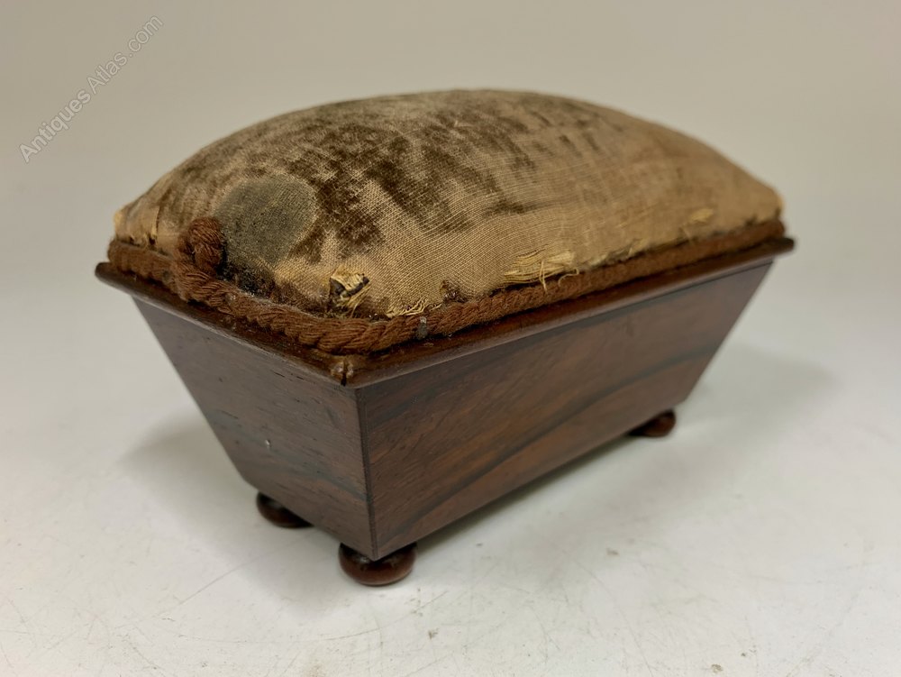 Antiques Atlas Antique Rosewood Sewing Box Circa 1830