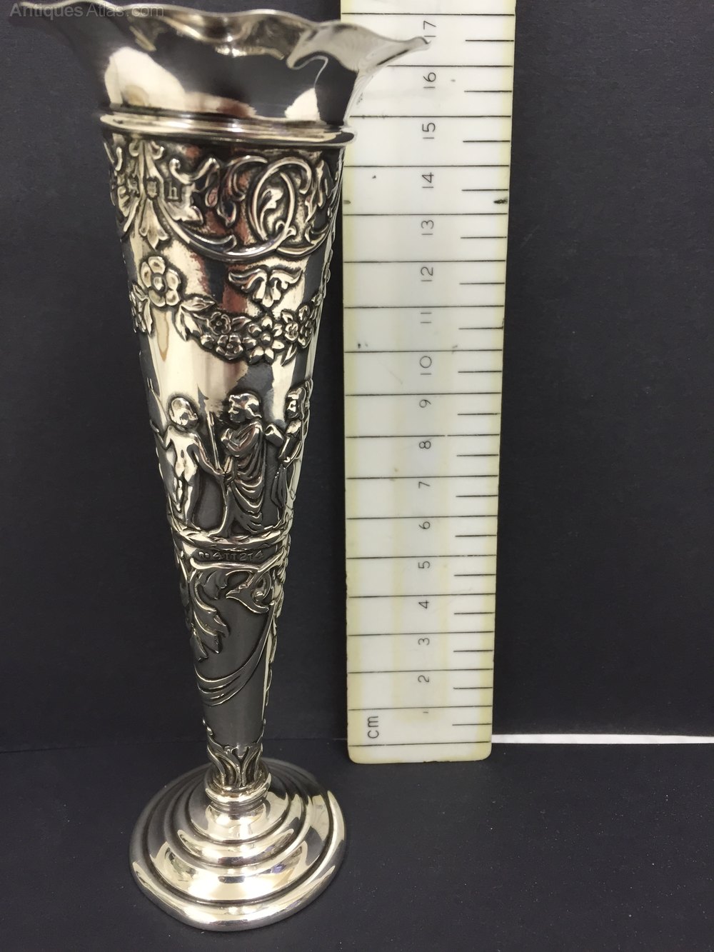 Antiques Atlas Antique Silver Speciman Vase London 1903