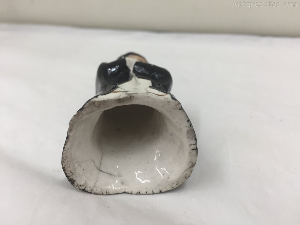Antiques Atlas Antique Staffordshire Pottery Candle Snuffer