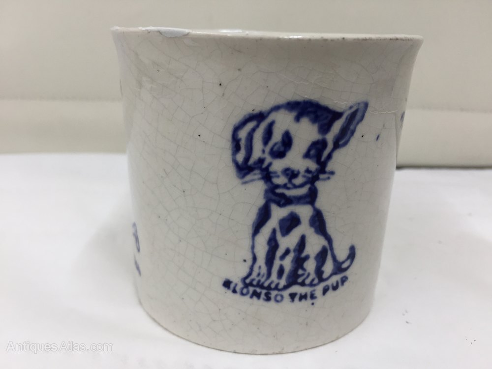 Antiques Atlas Antique Staffordshire Pottery Nursery Rhyme Mug