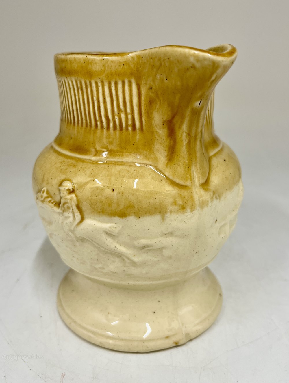 Antiques Atlas Antique Staffordshire Pottery Pint Jug Circa 1830
