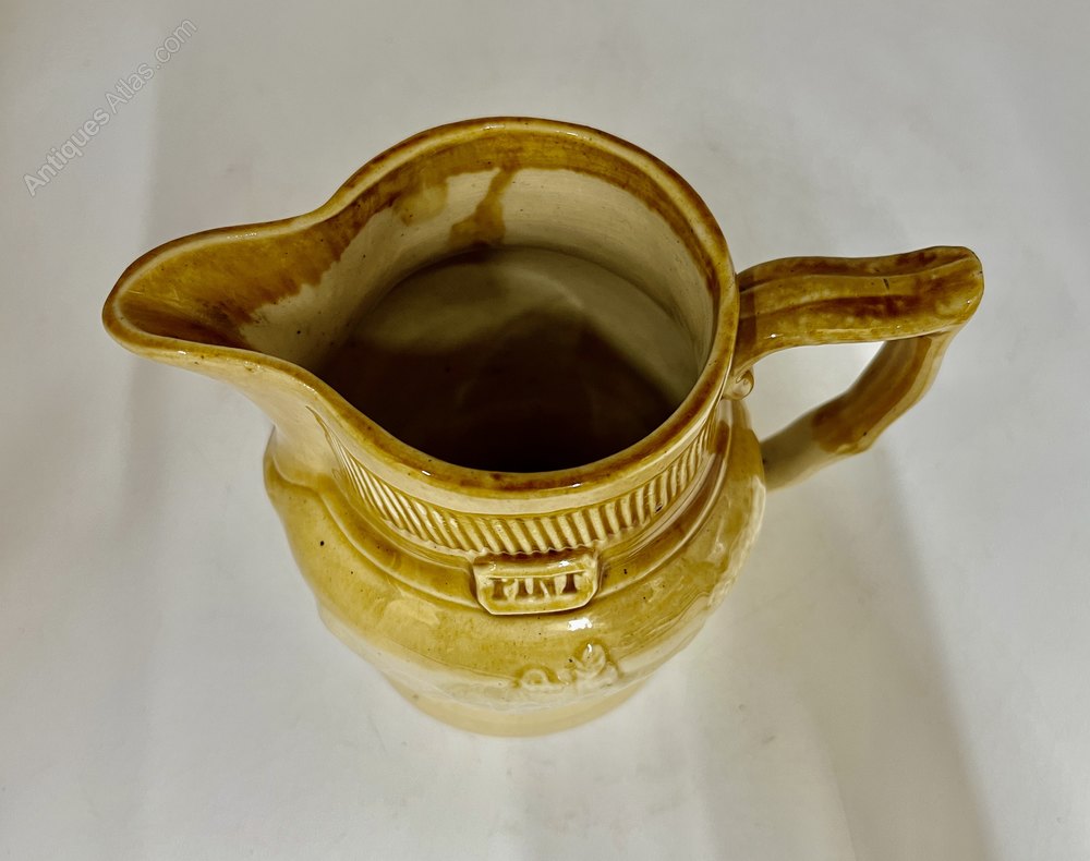 Antiques Atlas Antique Staffordshire Pottery Pint Jug Circa 1830