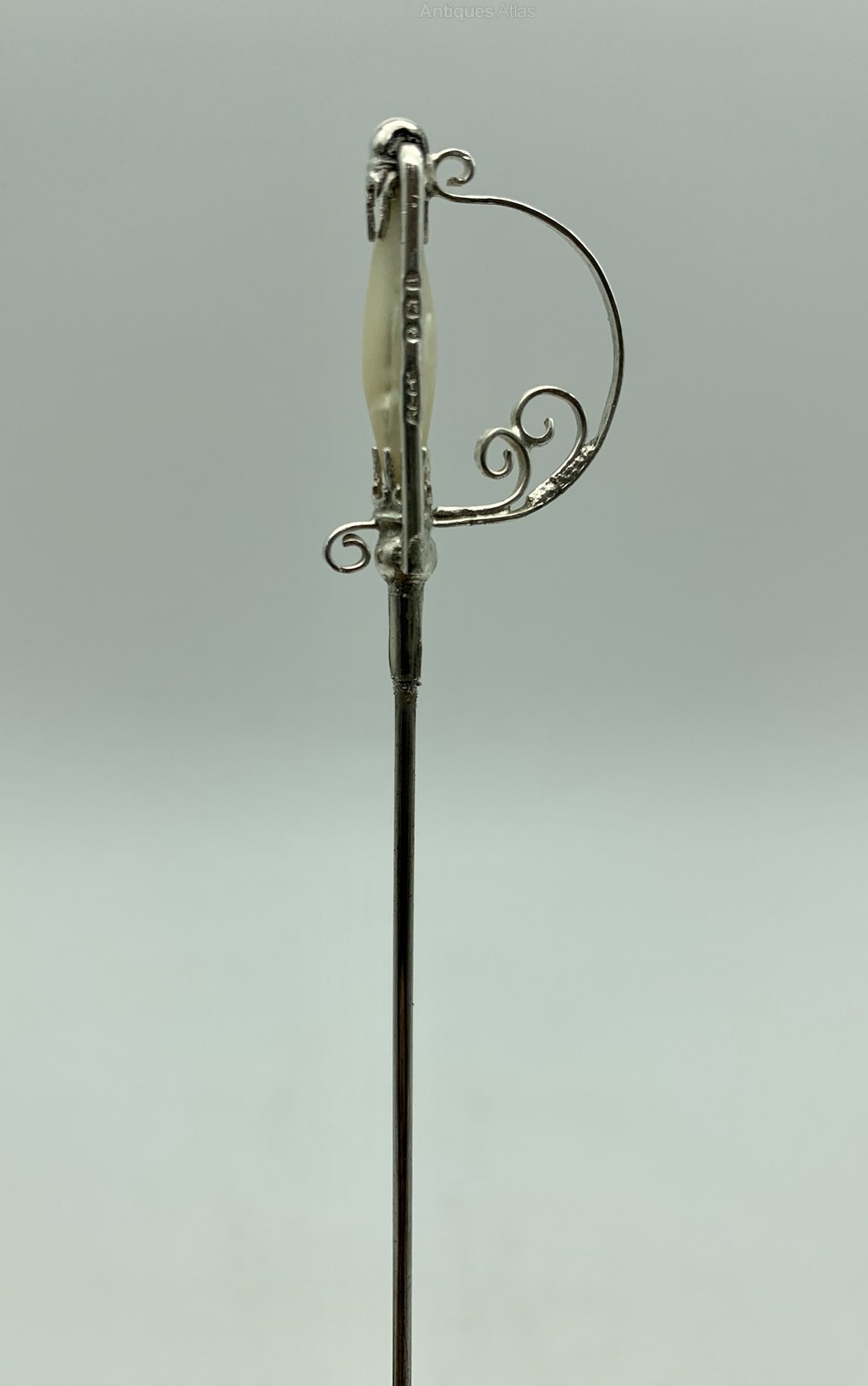 Antiques Atlas Antique Sterling Silver Sword Hat Pin Circa 1908