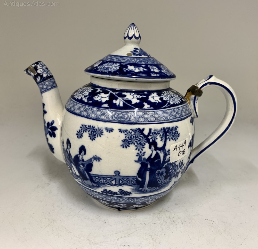 Antiques Atlas Booths China Ming Pattern Tea Pot Circa 1912