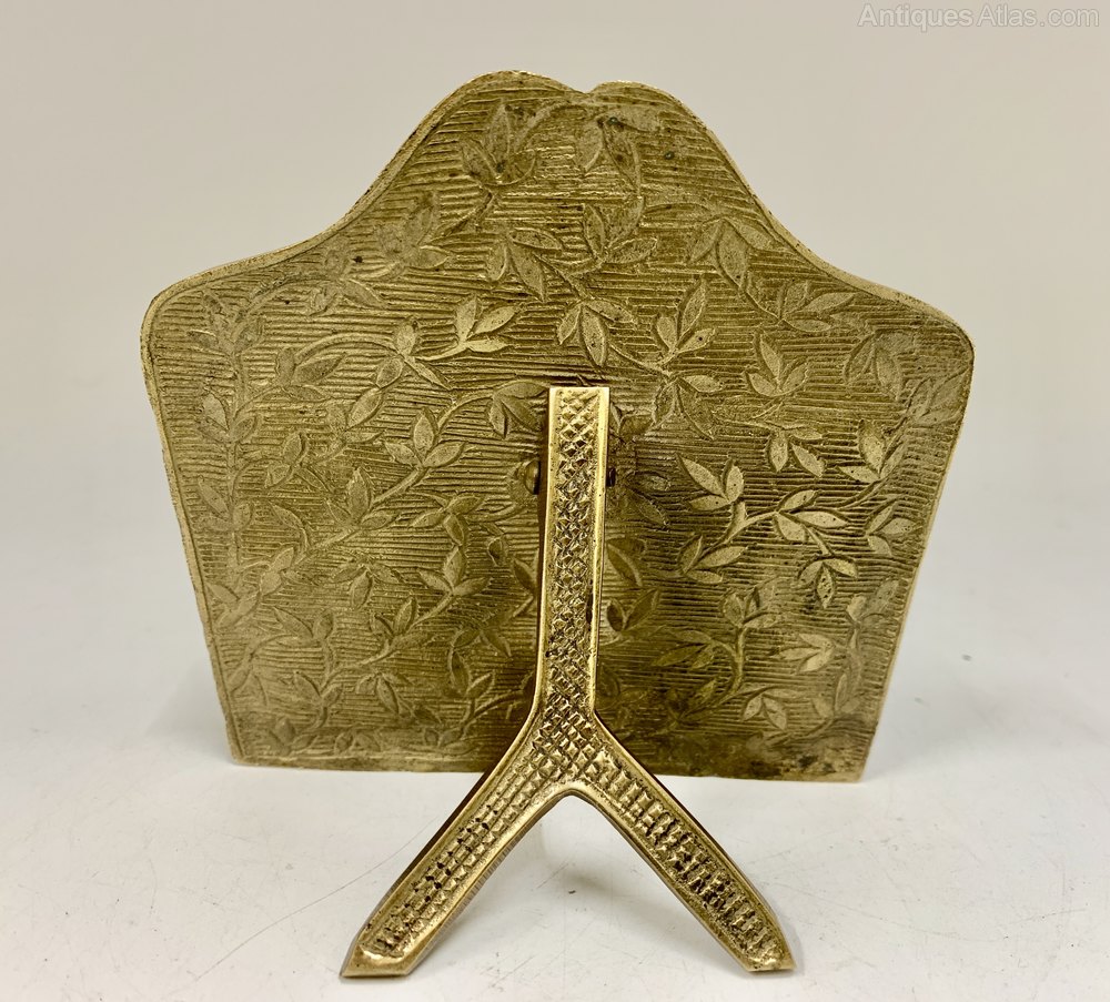Antiques Atlas Brass Business Card Holder Circa 1950