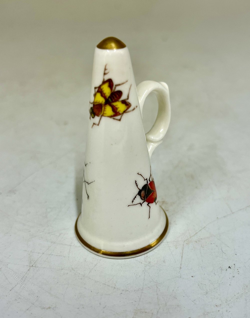 Antiques Atlas Collectable Porcelain Candle Snuffer RHS