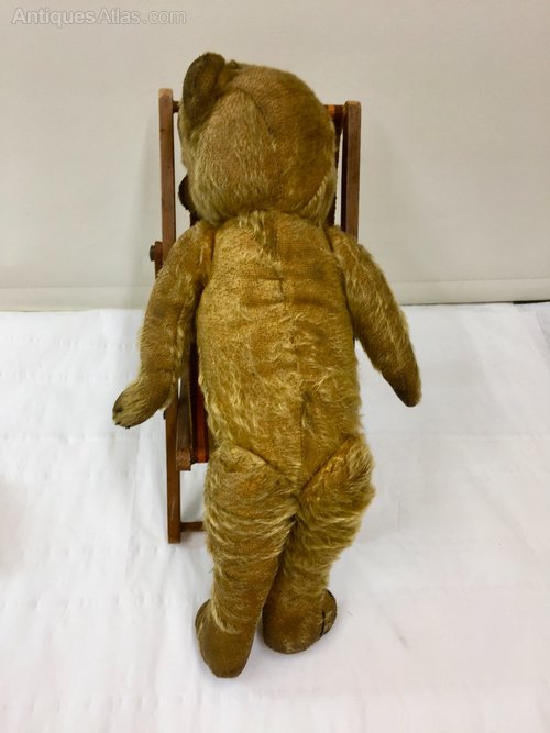 teddy bear deck chair
