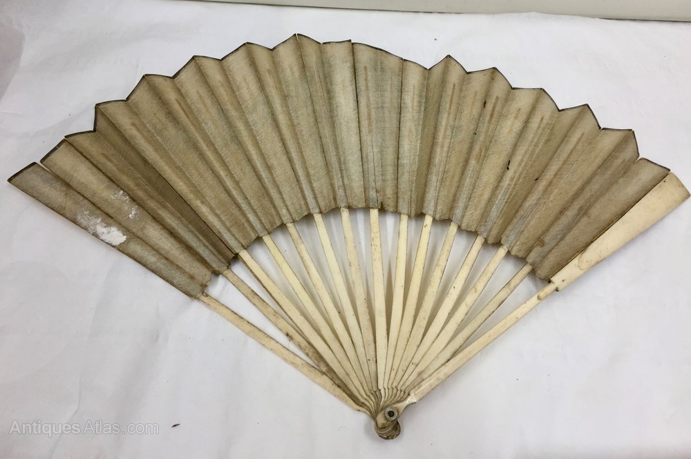 Antiques Atlas Hand Held Fan Circa 1820
