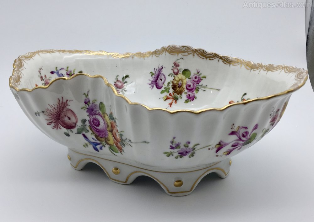 Antiques Atlas Herend Porcelain Hand Painted Shaped Dish Herend Porcelain Hand Painted Shaped Dish