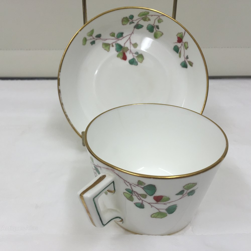 Antiques Atlas Late 19 Th Century Mintons Tea Cup & Saucer