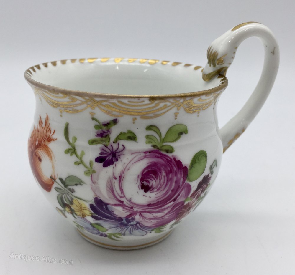 Antiques Atlas Meissen Porcelain Chocolate Cup Circa 1870