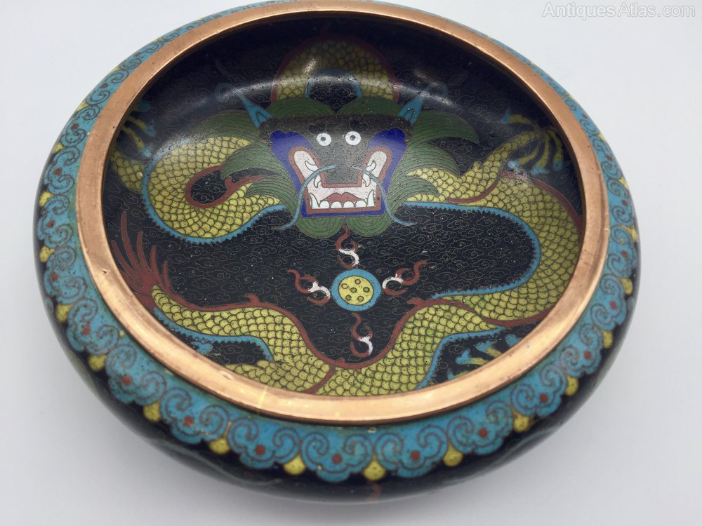 Antiques Atlas Old Cloisonne Enamel Bowl Circa 1900's