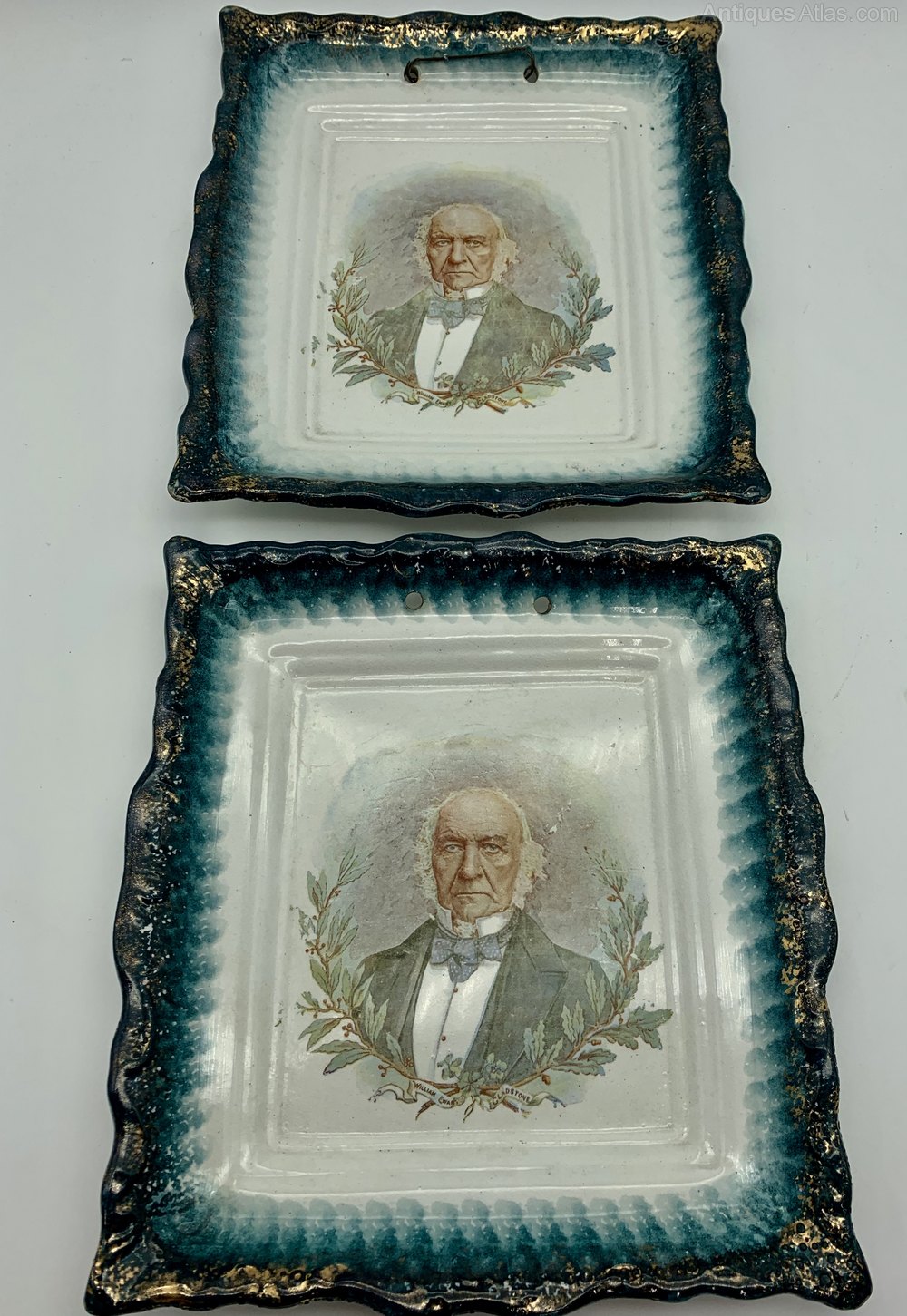 Antiques Atlas Pr Antique Plaques William Gladstone Circa 1870