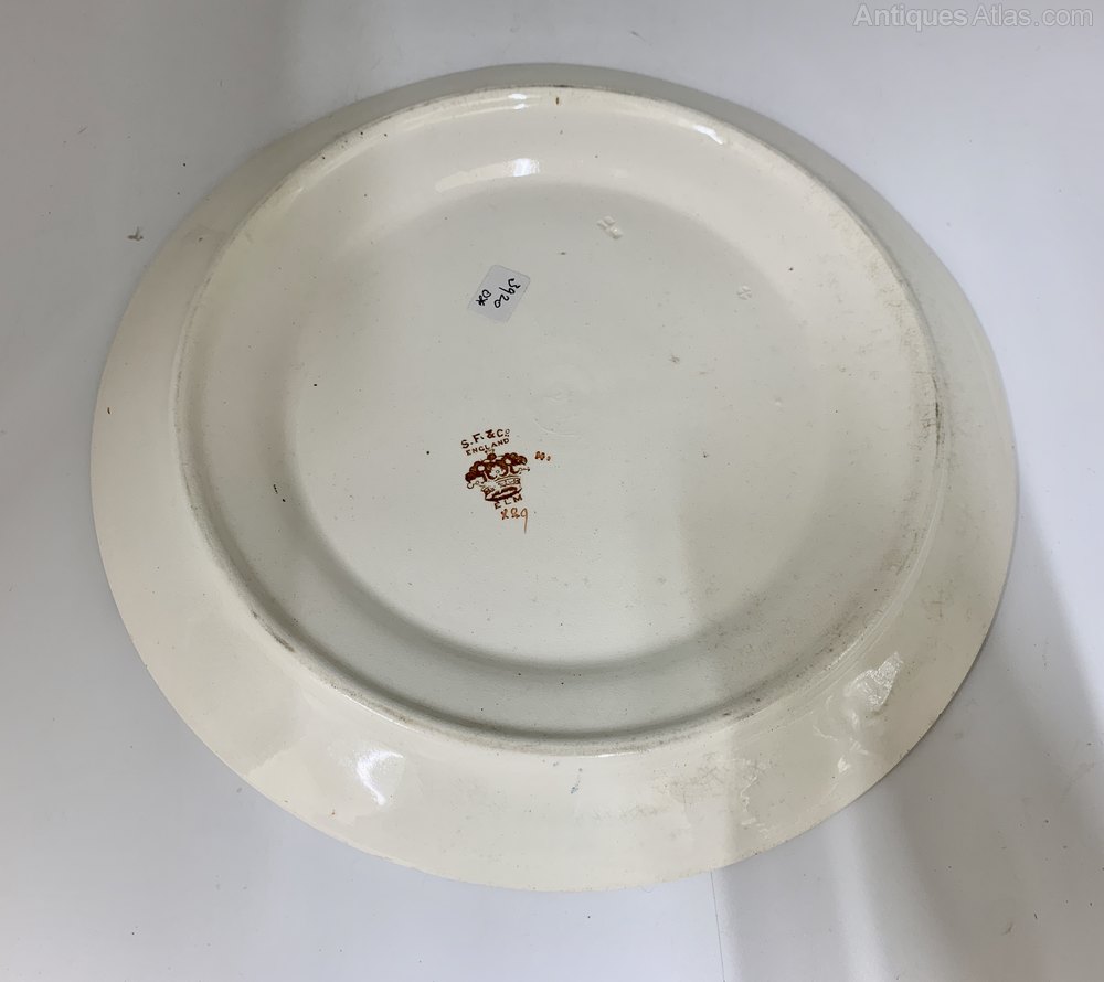 Antiques Atlas S. F. & Co Fielding Pottery Tongue Dish Circa 1900