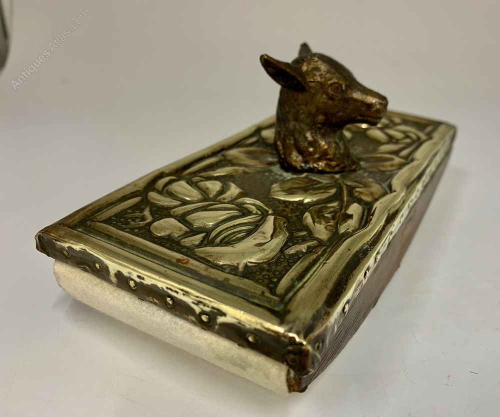 Antiques Atlas Scottish Arts & Crafts Desk Blotter Circa 1900