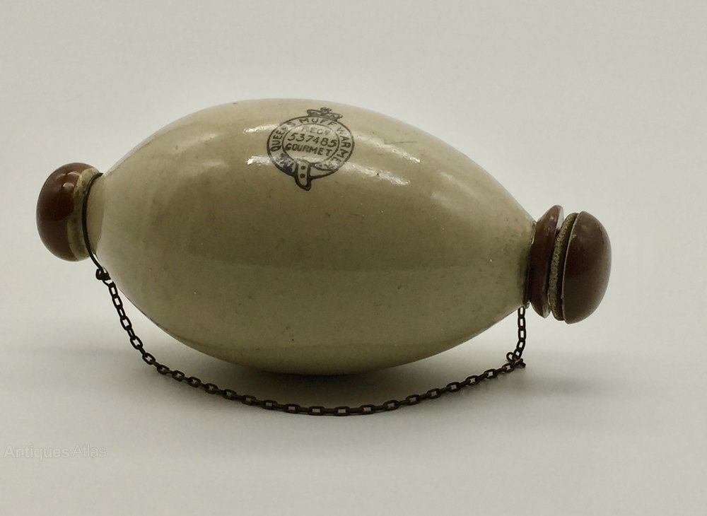 Antiques Atlas Stoneware Queens Muff Warmer Hot Water Bottle