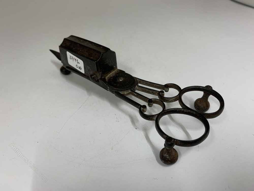 Antiques Atlas Victorian Candle Snuffer Wick Trimmer Circa 1850