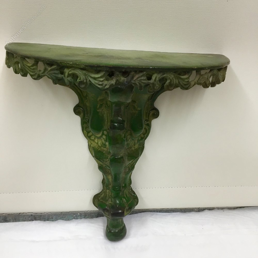 Victorian Cast Iron Wall Shelf Circa 1870 Antiques Atlas