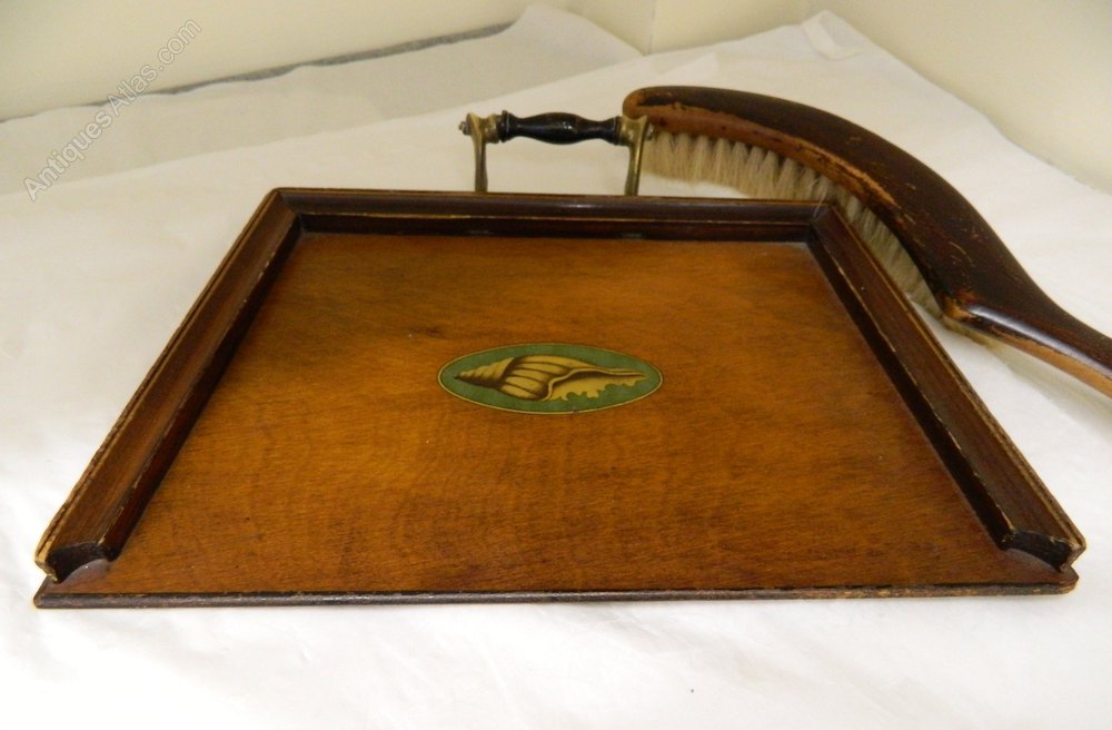 Antiques Atlas Victorian Sheraton Revival Brush & Crumb Tray