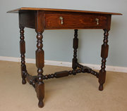 Antique 18th Century Style Oak Side Table