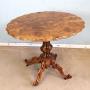 Antique Burr Walnut Shaped Occasional Table
