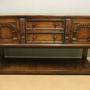 Antique Carved Oak Sideboard Dresser Base