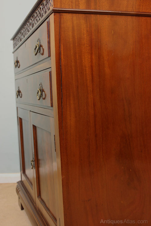 Antique Mahogany Chest Of Drawers Cupboard Under Antiques Atlas
