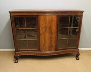 Antique Mahogany Display Cabinet