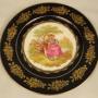 Antique Style Limoges Cabinet Plate