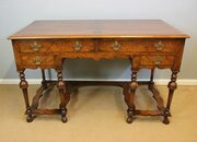 Antique Walnut Side Table Writing Desk