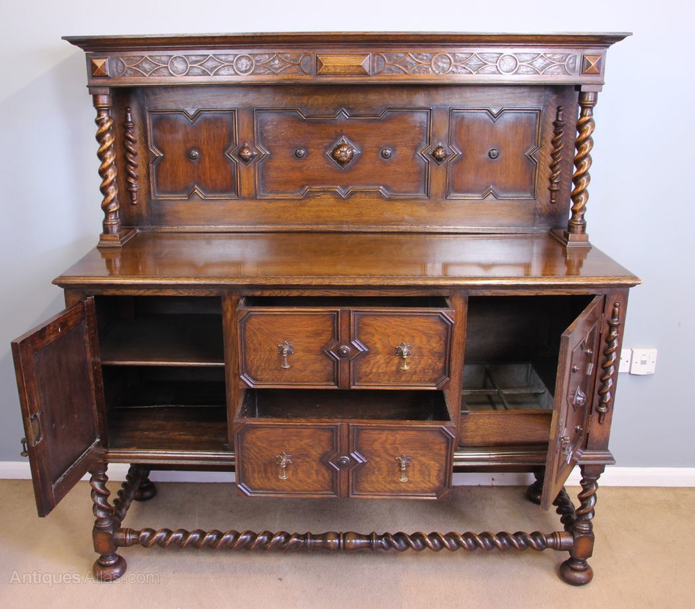 Edwardian Antique Oak Server Sideboard Dresser Antiques Atlas