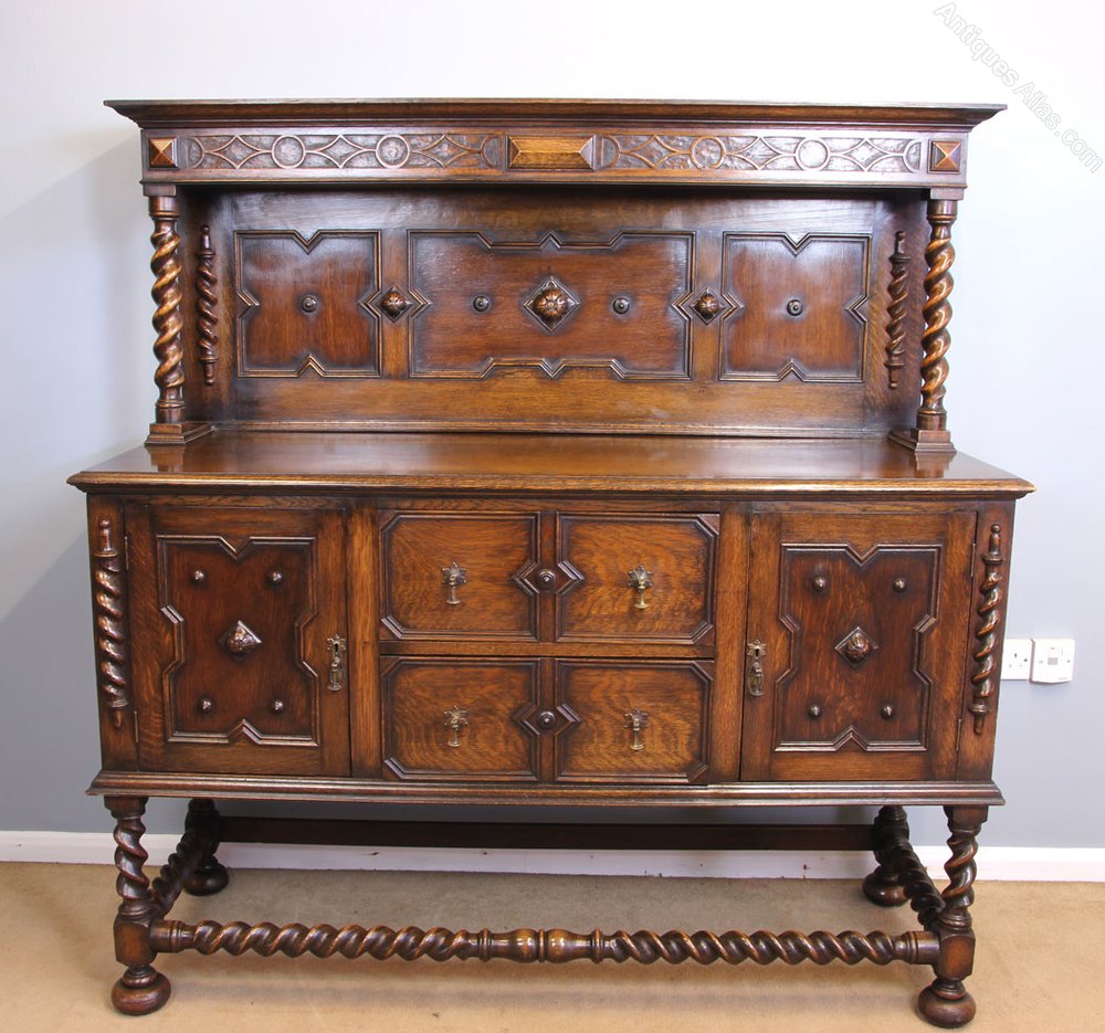 Edwardian Antique Oak Server Sideboard Dresser Antiques Atlas