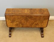 Low Burr Walnut Coffee Occasional Sutherland Table