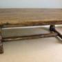 Oak Large Refectory Farmhouse Dining Table