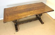 Oak Refectory Farmhouse Kitchen Dining Table