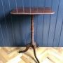 Early Victorian Mahogany Rectangular Tripod Table