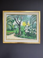 Landscape Oil By Eva Holmberg-Jacobsson